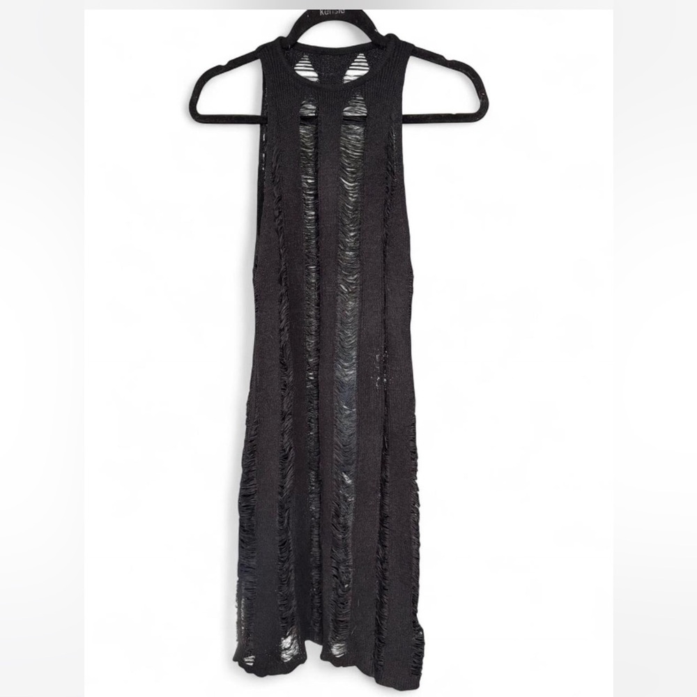 SHEIN Black Curve Knit Dress